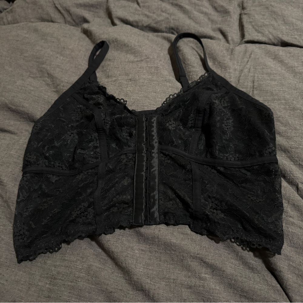 Colsie Black Lace Bralette